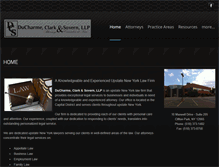 Tablet Screenshot of ducharmeclark.com